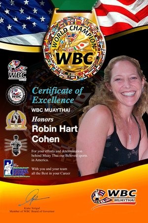 Robin Hart Cohen training portrait